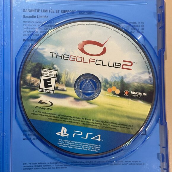 GREAT DEAL! Barely used THE GOLF CLUB 2 for PS4 - Playstation game disc! - Picture 2 of 3